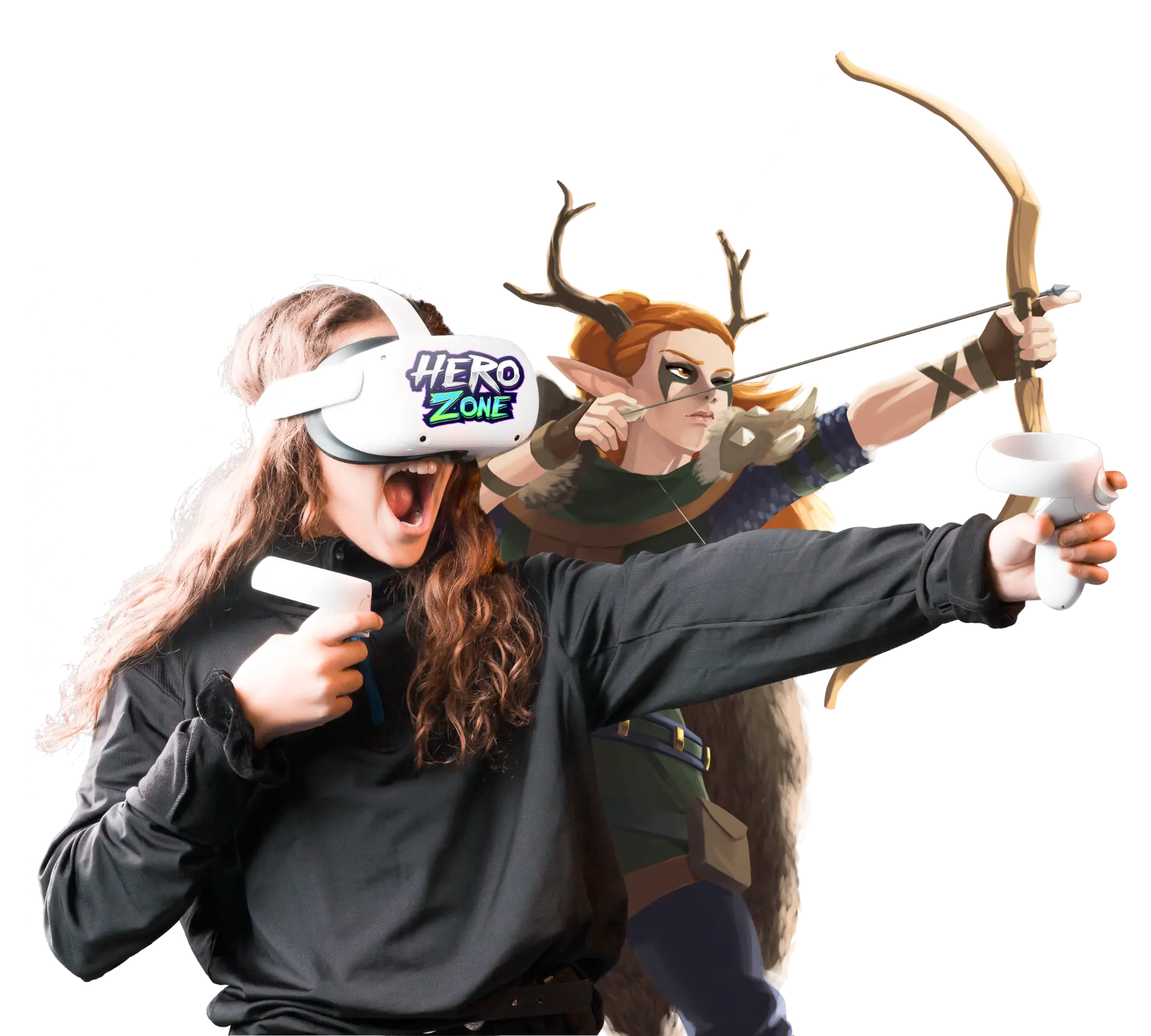 Fotos vr herozone actores arco chica