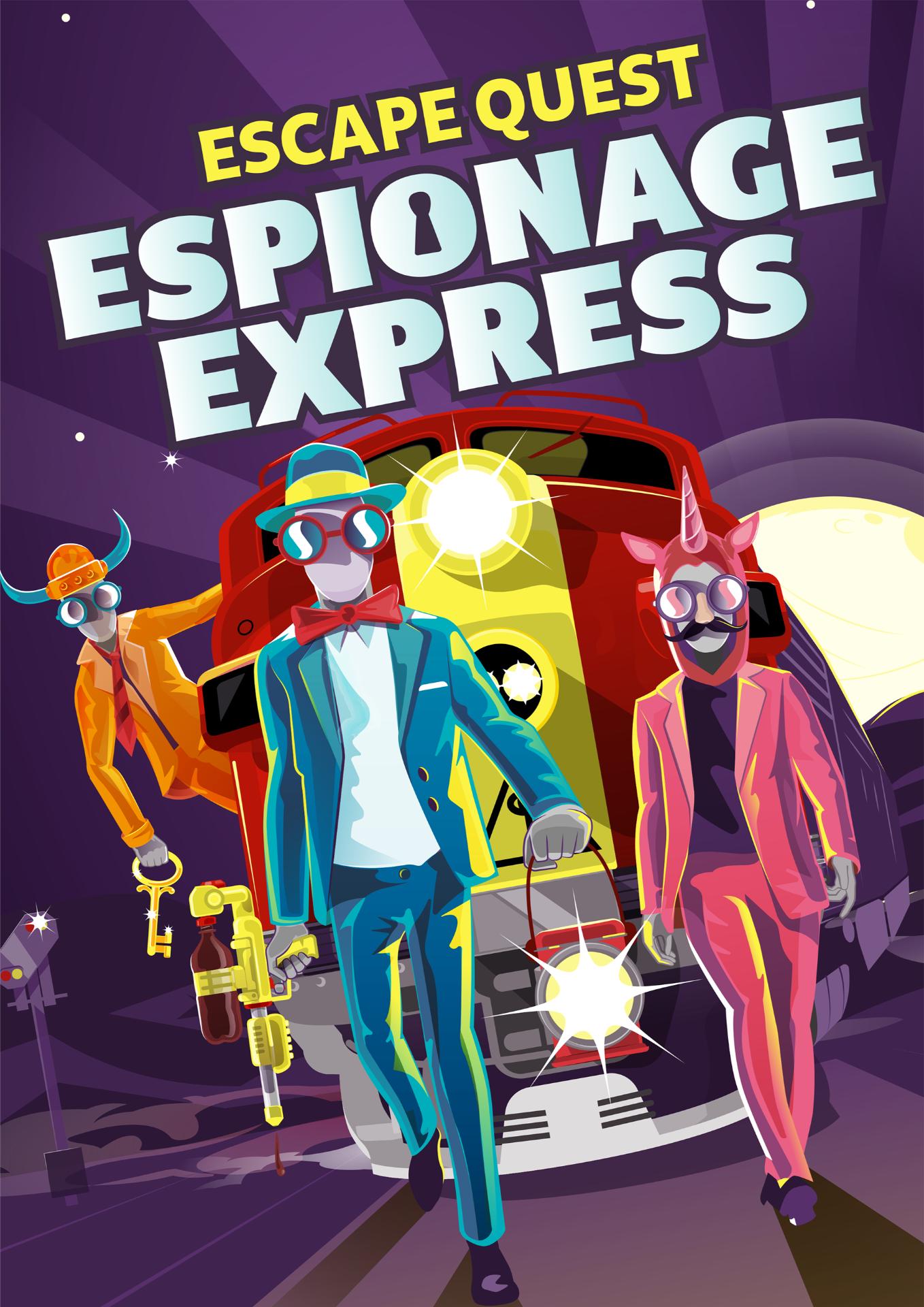 Fotos vr juegos poster espionnage express