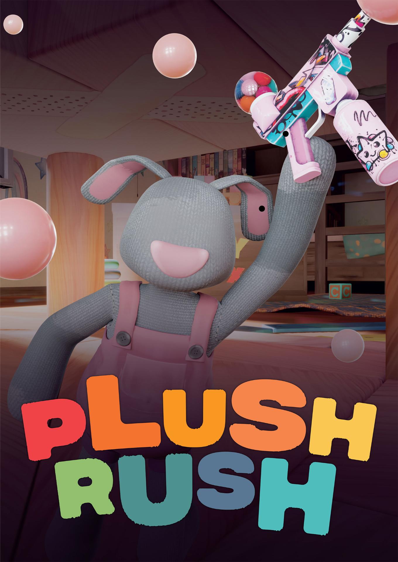 Fotos vr juegos poster plush rush