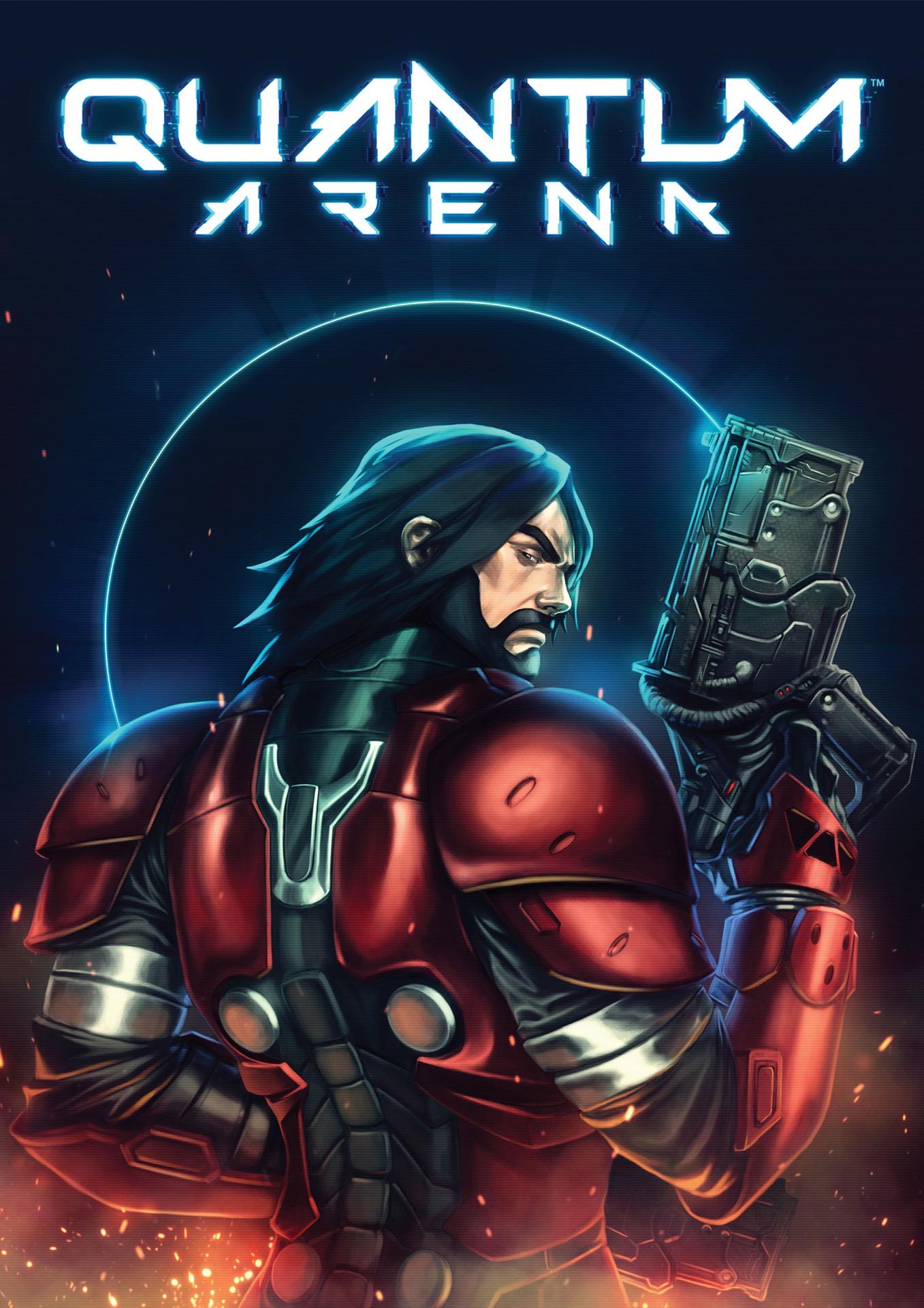 U fotos vr juegos poster quantum arena